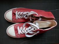 Chucks von Fit-Z , rot Baumwolle - Gr. 38 Sachsen-Anhalt - Halle Vorschau