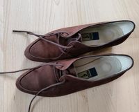 Damen- Schnür-Schuhe von Ecco  * Gr. 5,5 * Nubukleder * braun Nordrhein-Westfalen - Menden Vorschau