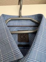 Calvin Klein CK Herren Hemd Gr. M 15 3/4 blau kariert NP 119,95€ Bayern - Cadolzburg Vorschau