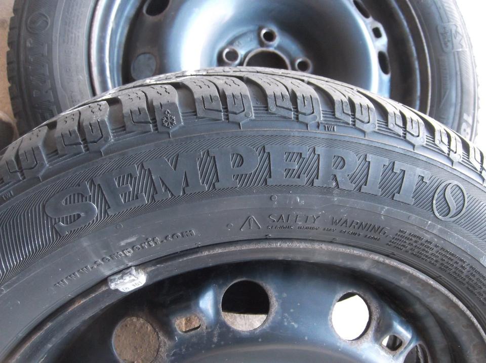 Winterräder, Skodaräder, Rapid, Reifen 185/60 R15, 3+1 Felge in Schönheide