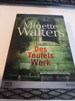 Minette Walters Des Teufels Werk Roman spannend sehr guter Zust. Nordrhein-Westfalen - Bad Honnef Vorschau