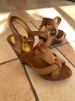 NEU Braune H&M Sandalen mit Keilabsatz Nürnberg (Mittelfr) - Mitte Vorschau