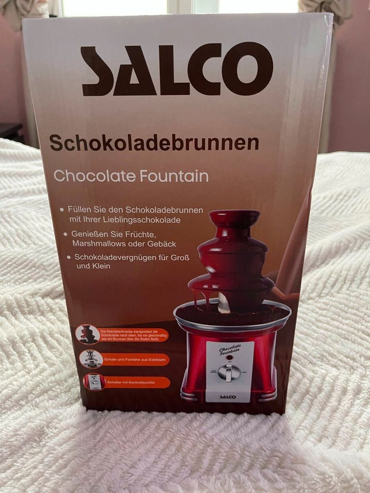 Salco Retro-Schokobrunnen SNS-921, Schoko-Fondue, Wendelschnecke, in Hessen  - Limburg | Weitere Haushaltsgeräte gebraucht kaufen | eBay Kleinanzeigen  ist jetzt Kleinanzeigen