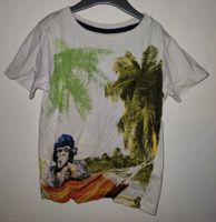 T-Shirt Affe unter Palmen dopodopo boys Gr. 104 Nordrhein-Westfalen - Soest Vorschau