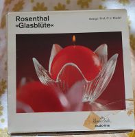 Rosenthal Glasblüte (inkl. Kerze) Hessen - Marburg Vorschau