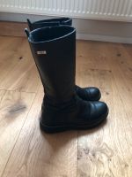 schwarze Echtleder Winterstiefel KIM KAY Sachsen - Grimma Vorschau