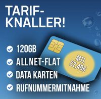 Allnet Flat + 120 GB LTE 5G für 22,49 Berlin - Tempelhof Vorschau