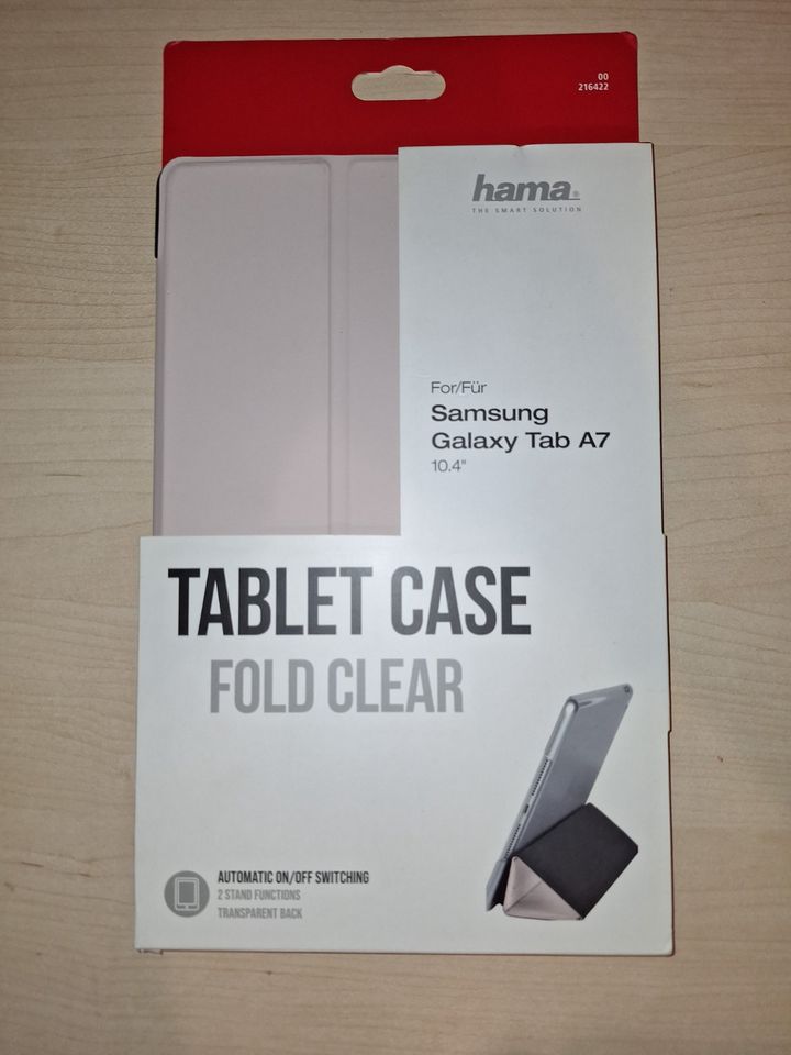 Tablet-Hülle „Fold Clear“ für Samsung Galaxy Tab A7 10.4“ Rosé in Hückelhoven