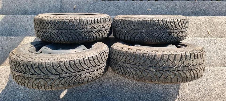 Satz Winterräder 4x 185/65R15 88T Fulda Kristall Montero3 Nissan in Erfurt