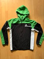 Adidas Jacke in schwarz - grün Hessen - Dreieich Vorschau