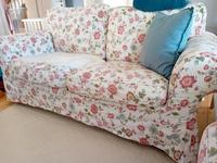Ektorp Bezug Blumen 2er Sofa Niedersachsen - Wendeburg Vorschau