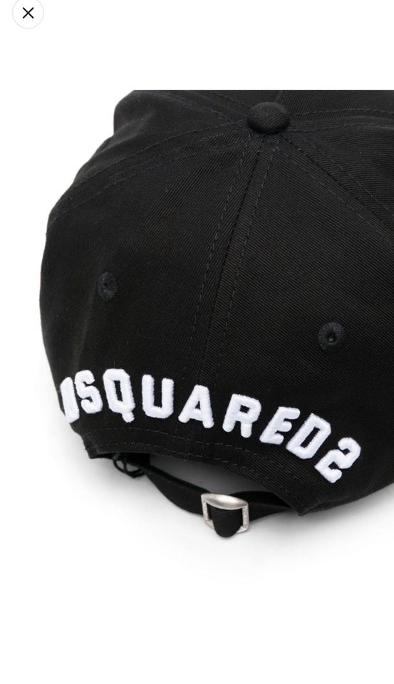 Dsquared2 Icon Cap Baseballkappe - Schwarz, Sehr guter Zustand in Ottobrunn