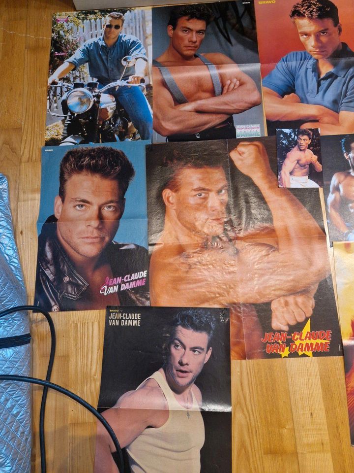 Sammlung Poster Jean Claude Van Damme Bravo Cinema Video Plus in Verden