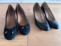 Gabor Damen Pumps Größe 4 1/2 37 schwarz Glattleder Nubukleder Dortmund - Schönau Vorschau