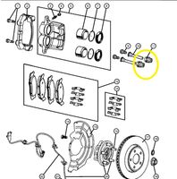 Scheibenbremssattelbuchse Chrysler, Jeep, Mopar 05003896AA Köln - Ehrenfeld Vorschau