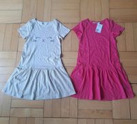 Neu H&M Kleid Kleider 2er Set Gr. 122 128 pink beige Katze Hannover - Vahrenwald-List Vorschau