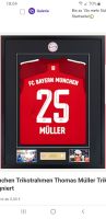 Bayern München Trikotrahmen Thomas Müller gerahmt signiert Sachsen - Liebschützberg Vorschau
