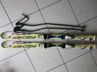 Jugendski Fischer RC4 Superior Gelb 140cm mit Stöcken Bayern - Gädheim Vorschau