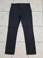 Jeans / Jeanshose, MNG / Mango, Gr. 38 / M, schwarz, Straight Leg Hessen - Marburg Vorschau