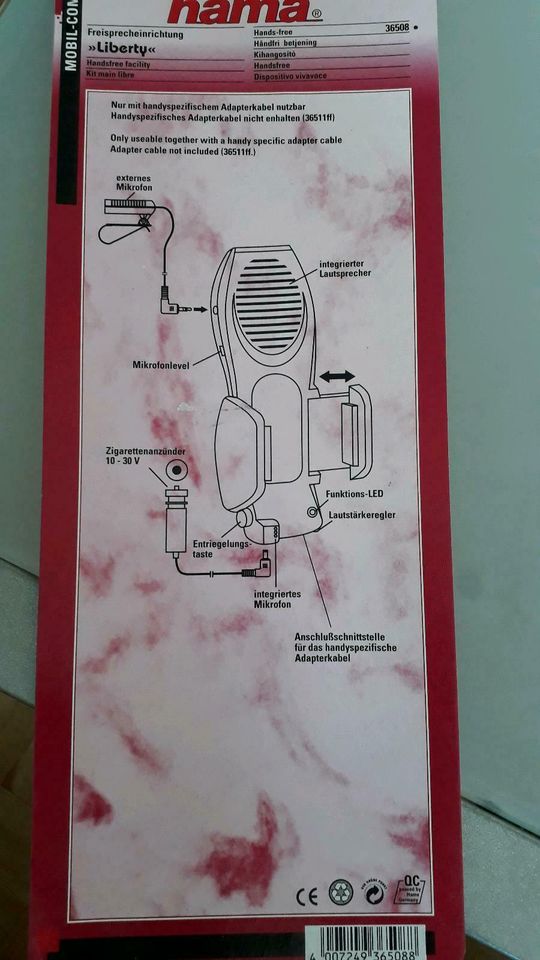 Freisprecheinrichtung von Hama - VERSAND möglich in Nordenham