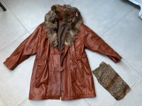 Lederjacke Ledermantel Jacke Mantel echt Leder braun 38 Tuch Baden-Württemberg - Mögglingen Vorschau