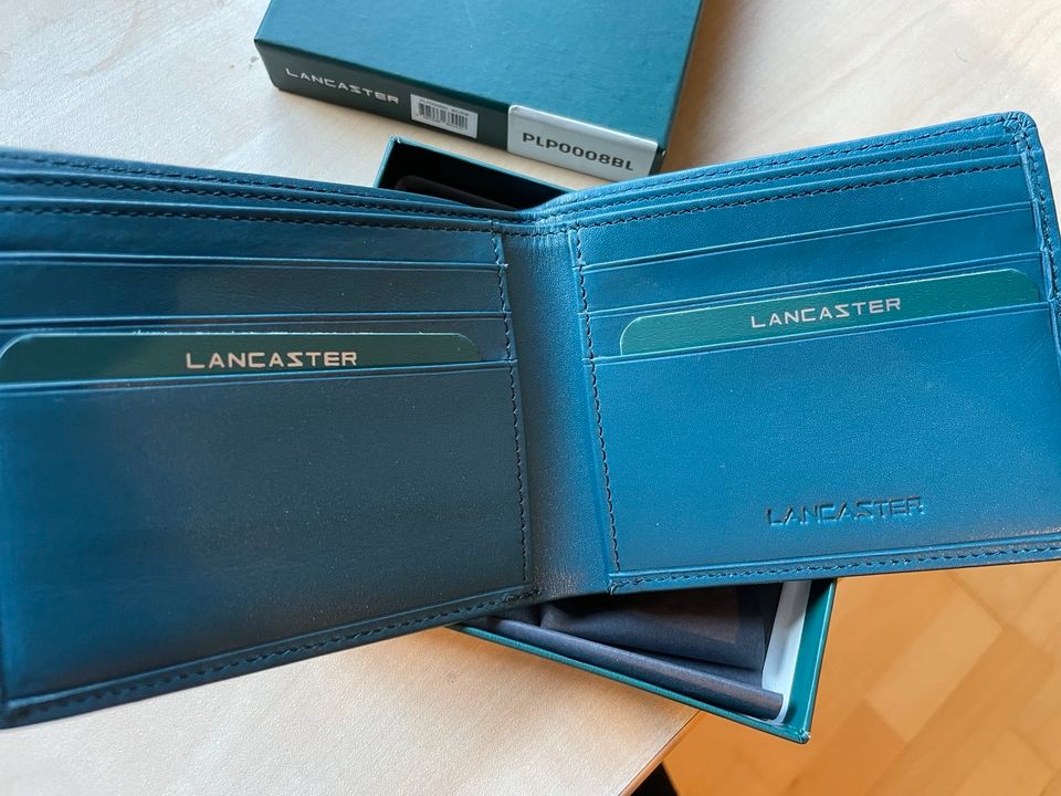 Neue hochwertige Kartengeldbörse v. Lancaster PLP0008BL (NP 60 €) in Lich