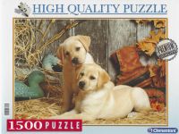 Clementoni 1500 Teile Puzzel mit Hunden 84,3x59,2 cm (NEU & OVP) Hessen - Naumburg  Vorschau