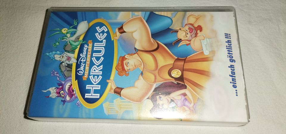 WALT DISNEY CLASSIC VHS KASSETTE MEISTERWERK HALOGRAMM SAMMLERSTÜ in Schwegenheim