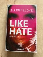 Like Hate - Ellery Lloyd Thriller Niedersachsen - Lamstedt Vorschau