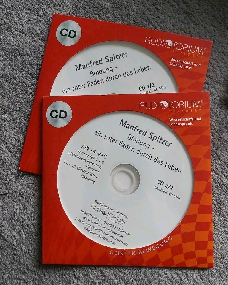Manfred Spitzer CD Bindung ein roter Faden durch das Leben in Duisburg