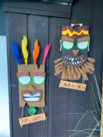 Crash Bandicoot Masken!Handgefertigt! Nordrhein-Westfalen - Hilden Vorschau