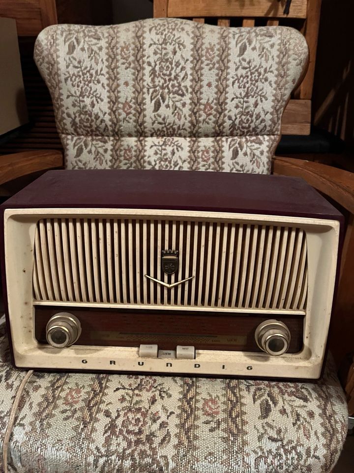 Röhrenradio Grundig Type 87 Radio in Ingelheim am Rhein