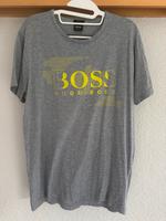 TOP Hugo Boss Herren T-Shirt Tee1 in grau mit Neon Print in Gr. L Niedersachsen - Wolfsburg Vorschau