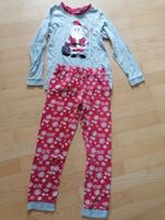 Schlafanzug, Weihnachten, Größe 134, rot/grau Thüringen - Weimar Vorschau