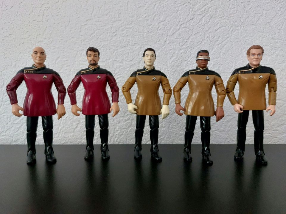 Star Trek - TNG The Next Generation 5 Actionfiguren von Playmates in Braunschweig