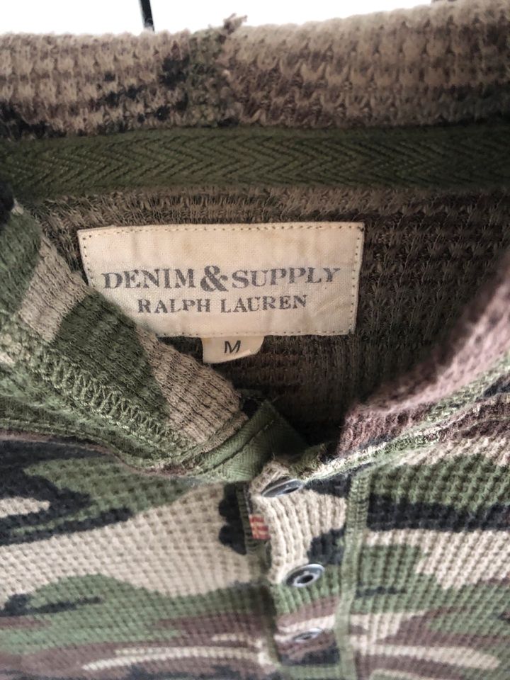 Ralph Lauren shirt  hoodie camo camouflage neuwertig in Frankfurt (Oder)