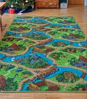 Spielteppich mit Dinosaurier-Muster - 200 x 300 cm Düsseldorf - Stadtmitte Vorschau