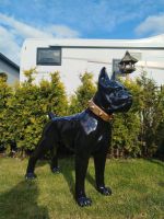 Figur Skulptur Hund schwarz Kampfhund Außen-innen Dekoration Häfen - Bremerhaven Vorschau