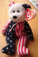 Ty Beanie Baby Spangle Bär Teddy USA Amerika Sammler Sammel Baden-Württemberg - Heidelberg Vorschau