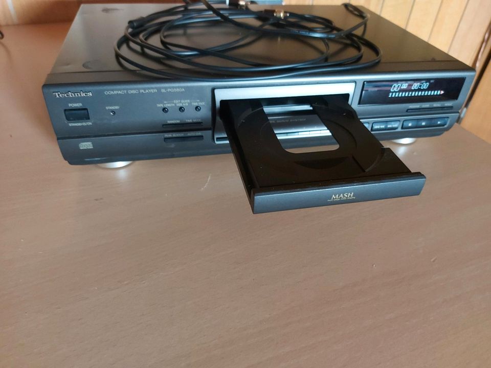 Technics SL PG 580 CD Player in Lage
