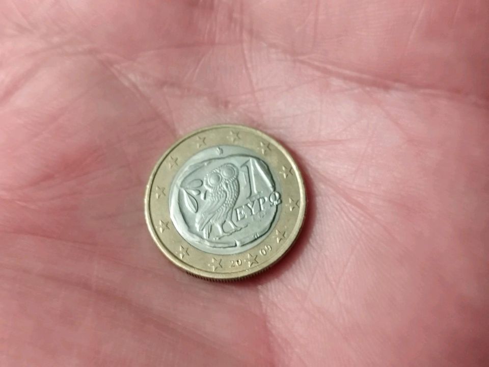 Zu verkaufen 1 Euro Münze Jahr 2009, Griechenland. in Kraiburg am Inn