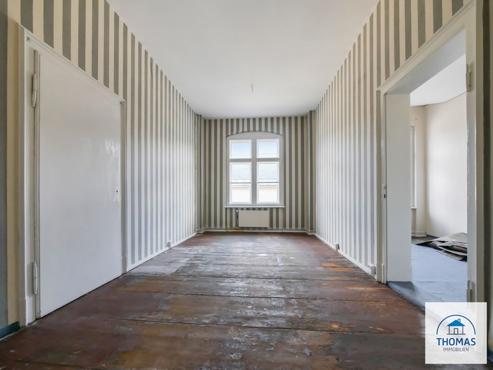 MFH oder WGH im Neobarock-Stil (1.300 m²) in Sebnitz nahe dem Markt – ehemaliges Postamt! in Sebnitz