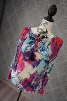 Desigual Schlupfbluse Muster Bluse Gesmokt Bunt Quasten S 36 Niedersachsen - Meppen Vorschau