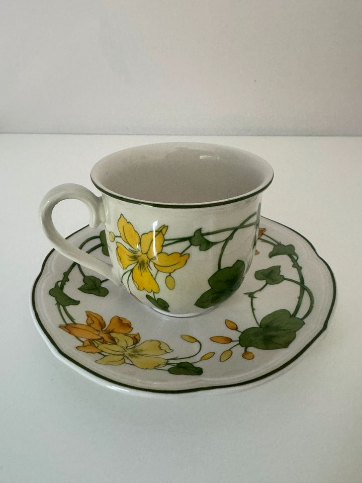 Villeroy & Boch 'GERANIUM MALVA‘ - Kaffeetasse mit Untere, neu in Dortmund