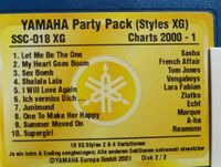 Songs+Styles Yamaha Party-Pack Combi, Charts 2000-1, SSC-018 XG Baden-Württemberg - Balingen Vorschau