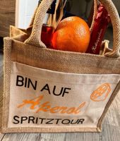 Geschenktasche, Aperol, Jute-Tasche Niedersachsen - Hinte Vorschau