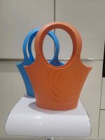 2x Kunststoff  Taschen  blau orange Koziol Baden-Württemberg - Steinenbronn Vorschau