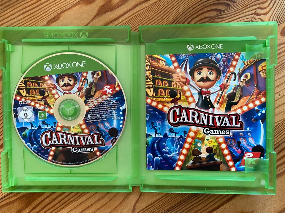 Carnival Games für Xbox One, CD, neuwertig in Molfsee