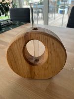 Vase aus Holz und Reagenzglas Bayern - Willmering Vorschau