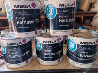 5x 2,5Ltr MEGA Protect Holzlasur DS 180 Farbton "Ebenholz" Rostock - Kröpeliner-Tor-Vorstadt Vorschau